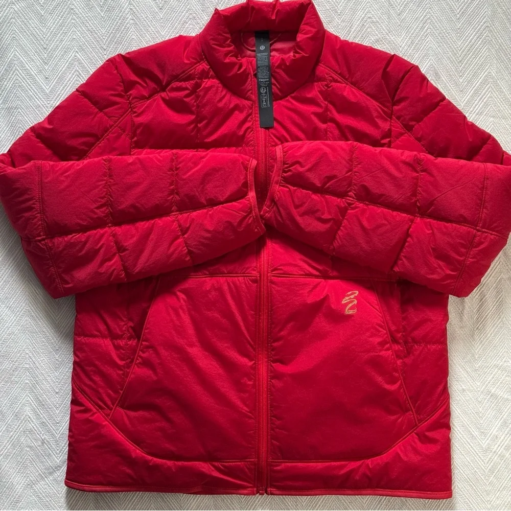 Lululemon Men’s Lunar New Year Primaloft Insulated Jacket | Dragon | Red | S - Picture 5 of 6